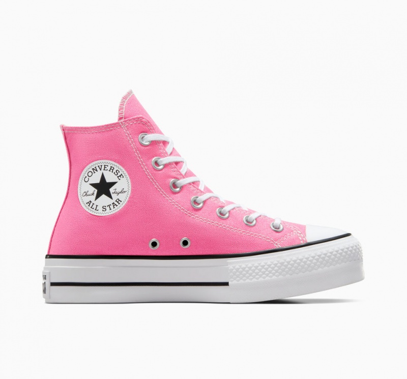 Converse Chuck Taylor All Star Lift Platform Roze Wit Zwart | 923106QXD