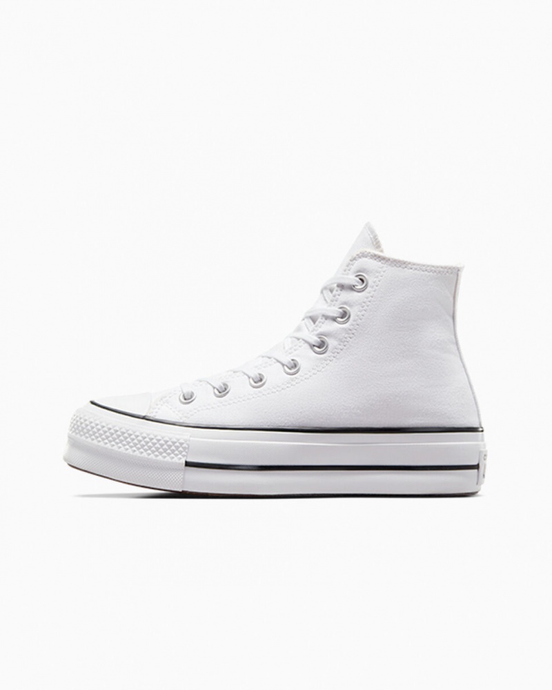 Converse Chuck Taylor All Star Lift Platform Wit Zwart Wit | 316975AQM