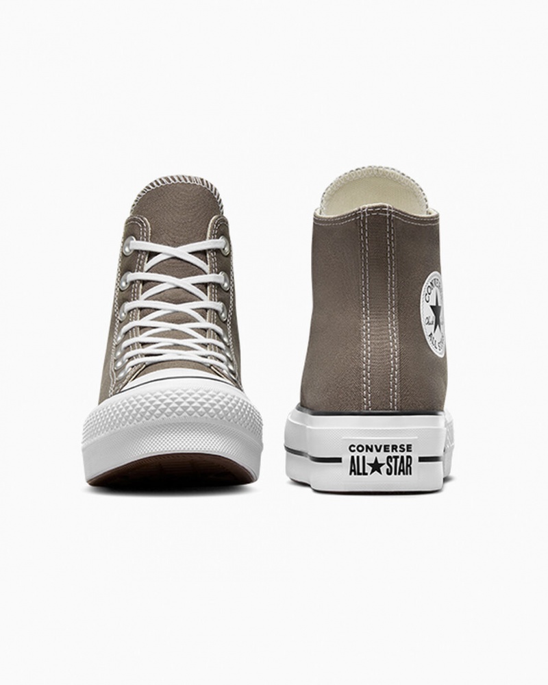 Converse Chuck Taylor All Star Lift Platform Wit Zwart | 608317WDT