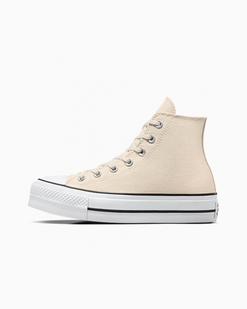 Converse Chuck Taylor All Star Lift Platform Wit Zwart | 845062OGT