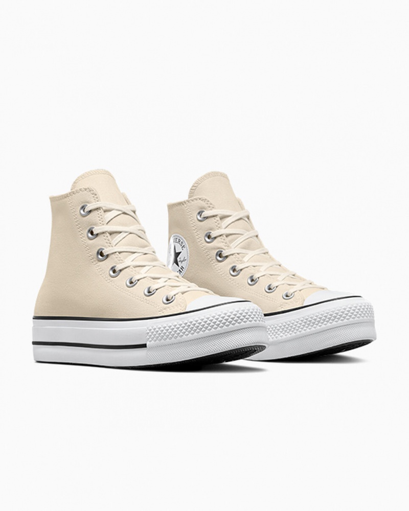 Converse Chuck Taylor All Star Lift Platform Wit Zwart | 845062OGT