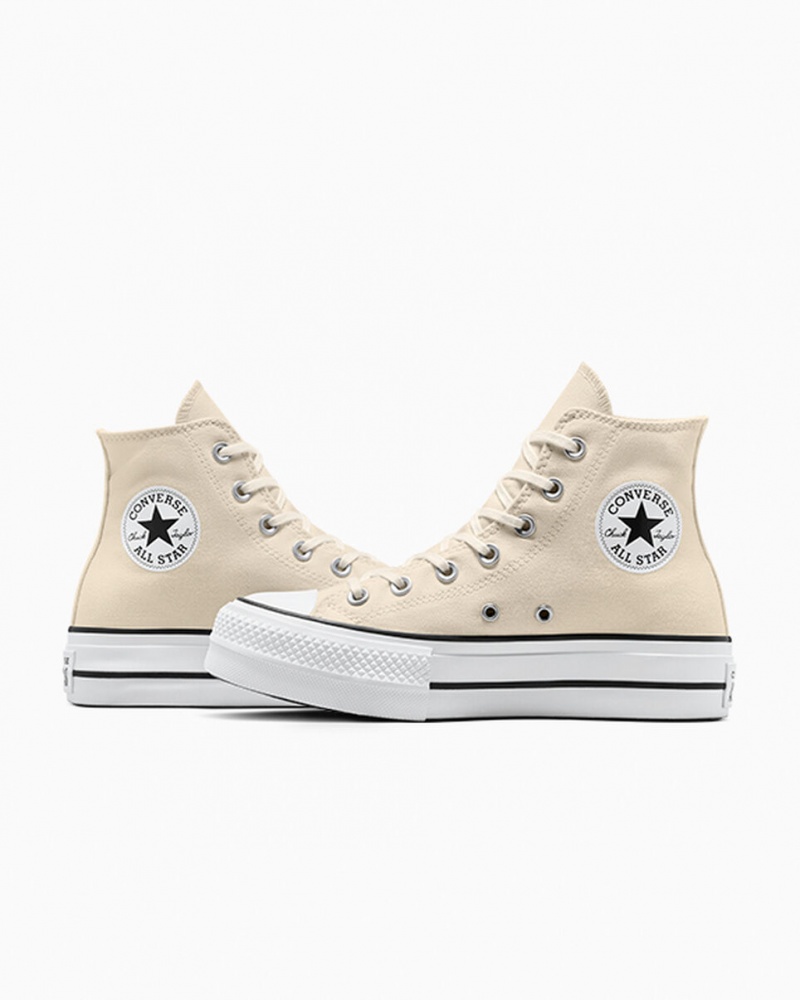 Converse Chuck Taylor All Star Lift Platform Wit Zwart | 845062OGT