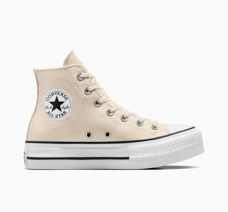 Converse Chuck Taylor All Star Lift Platform Wit Zwart | 845062OGT