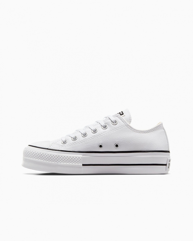 Converse Chuck Taylor All Star Lift Platform Wit Zwart Wit | 708154JDN