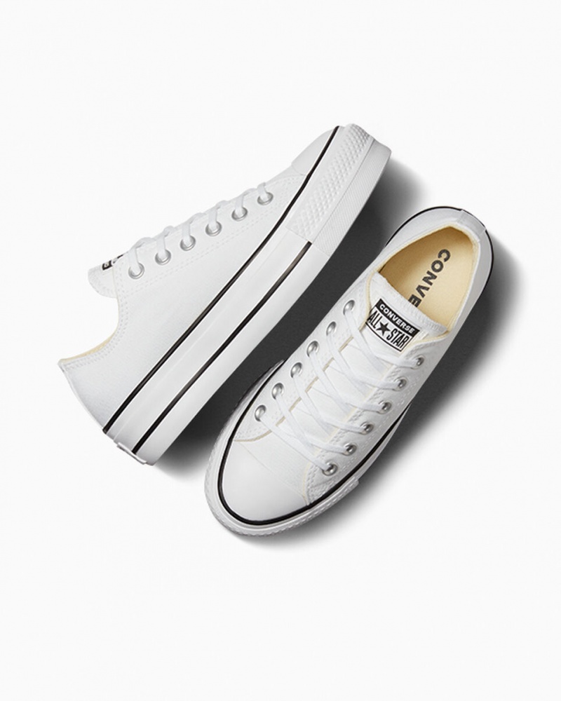 Converse Chuck Taylor All Star Lift Platform Wit Zwart Wit | 708154JDN