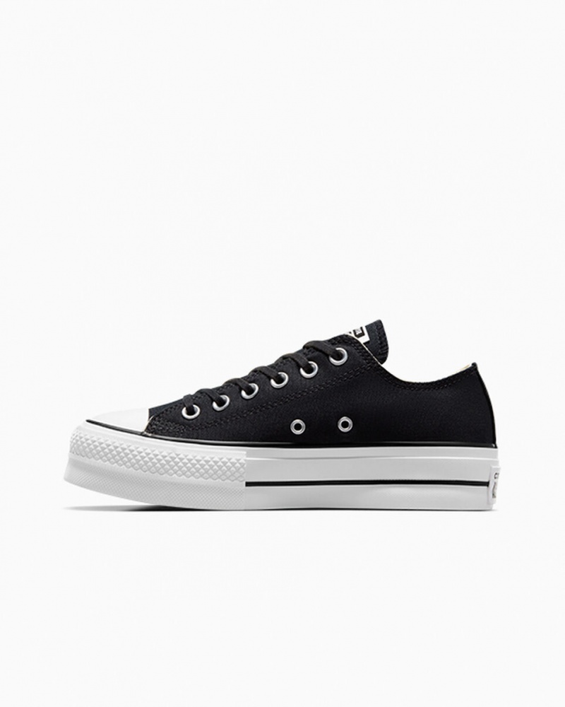 Converse Chuck Taylor All Star Lift Platform Zwart Wit Wit | 289473DLY