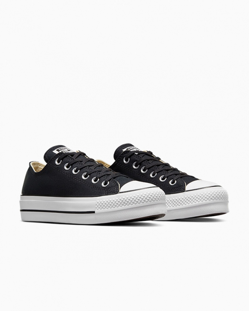 Converse Chuck Taylor All Star Lift Platform Zwart Wit Wit | 289473DLY