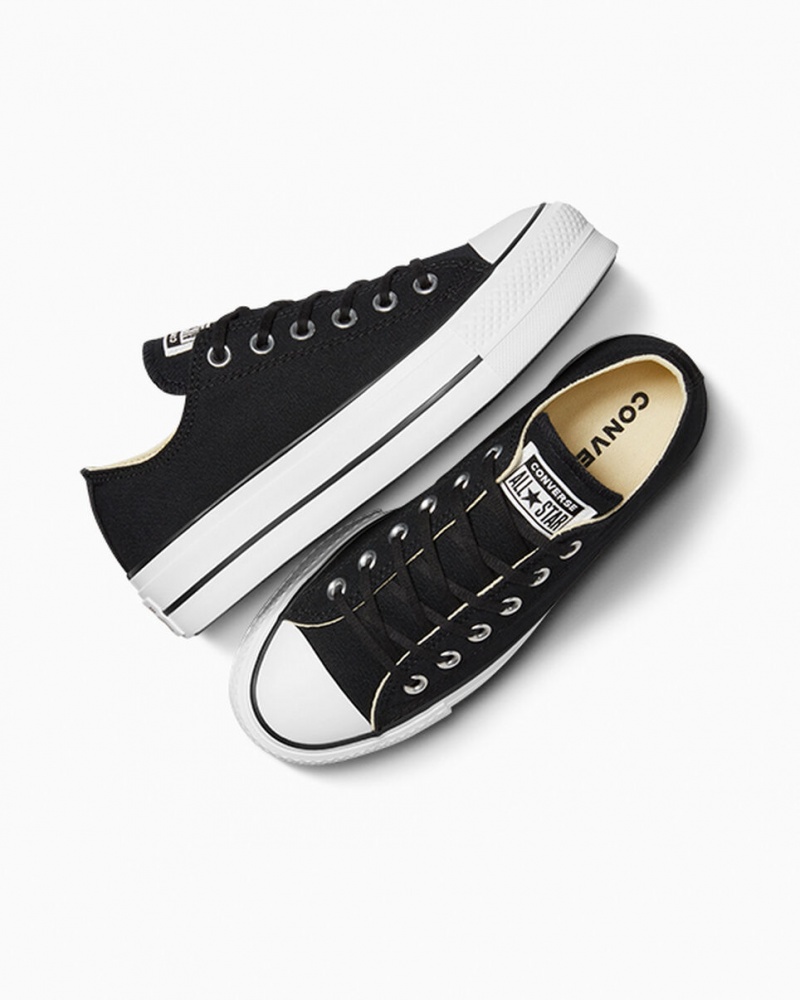 Converse Chuck Taylor All Star Lift Platform Zwart Wit Wit | 289473DLY