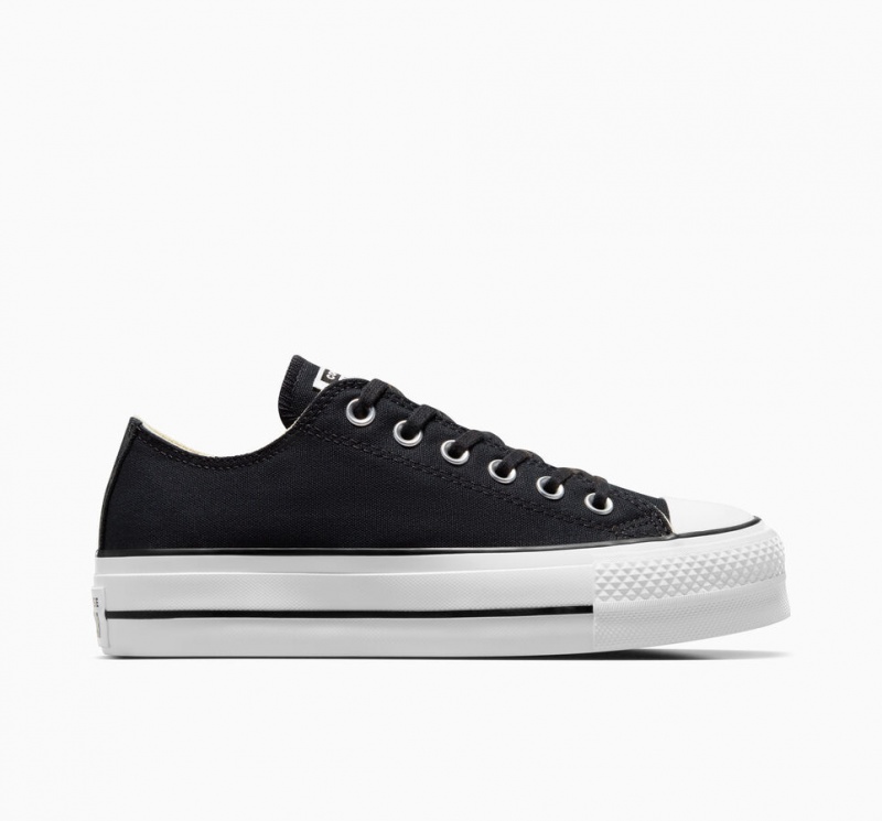 Converse Chuck Taylor All Star Lift Platform Zwart Wit Wit | 289473DLY