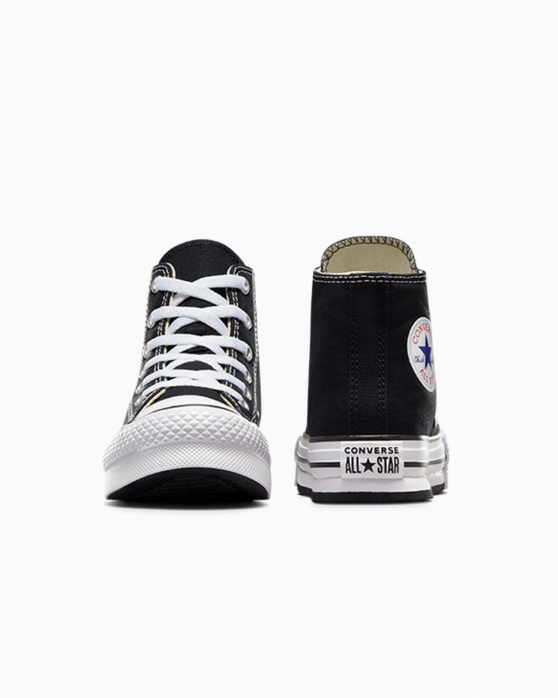 Converse Chuck Taylor All Star Lift Platform Zwart Wit Zwart | 594680YTW