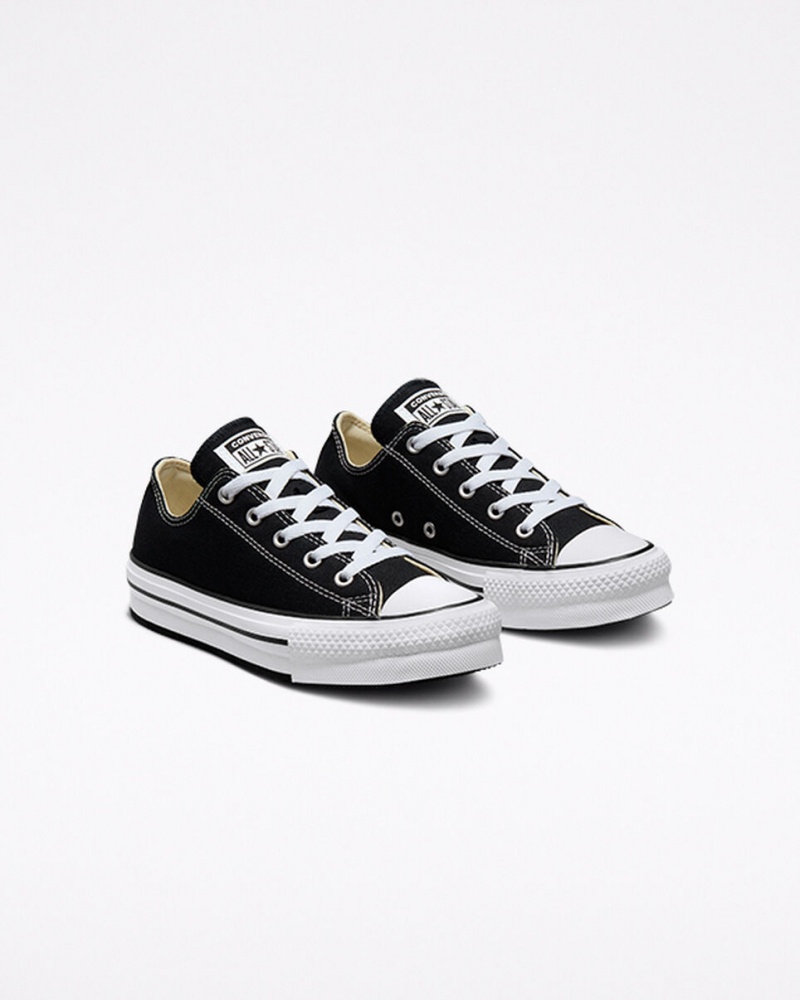 Converse Chuck Taylor All Star Lift Platform Zwart Wit Zwart | 176528WBU