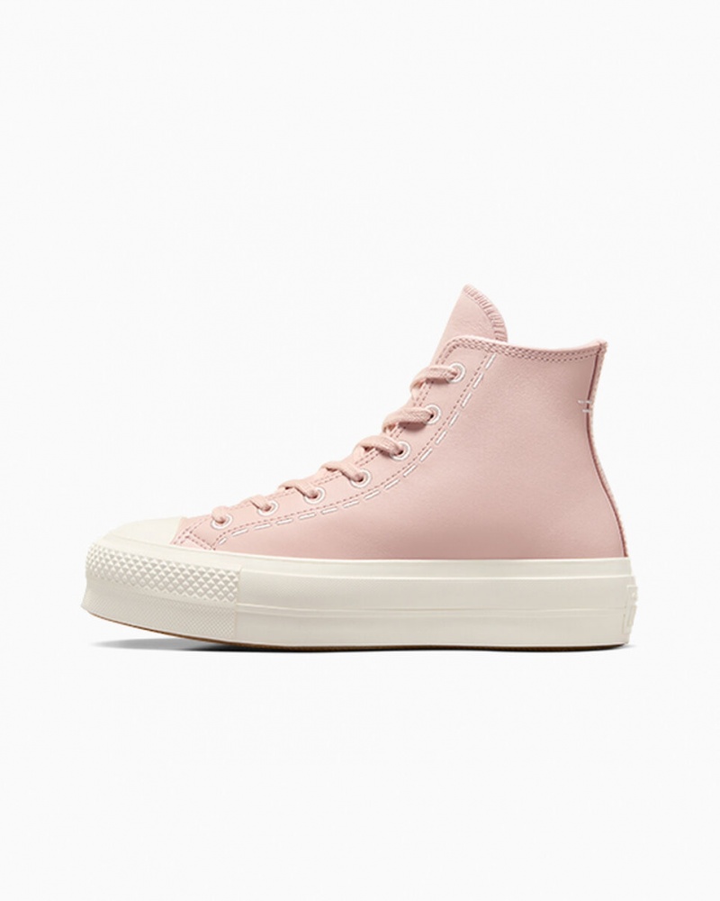 Converse Chuck Taylor All Star Lift Platform Bold Stitch Roze Roze | 289314AJK