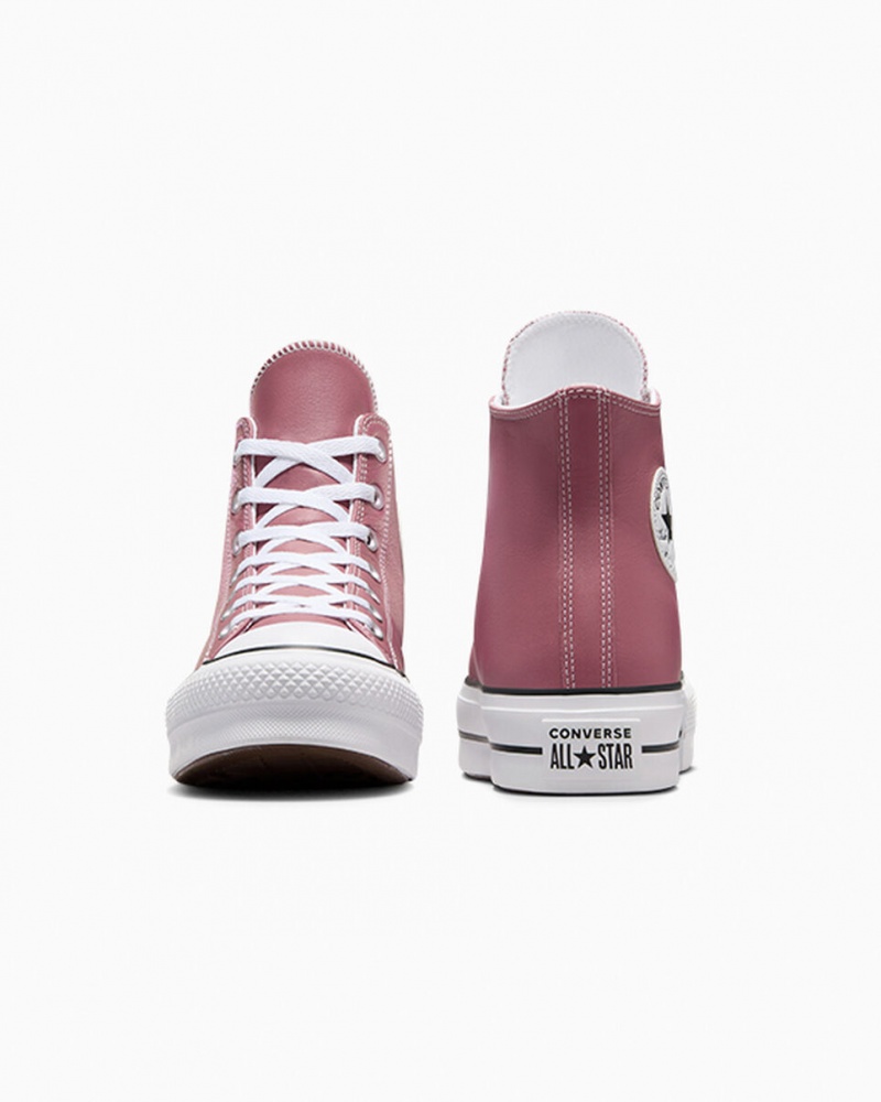 Converse Chuck Taylor All Star Lift Platform Excess Materials Roze Wit Zwart | 423875YJQ