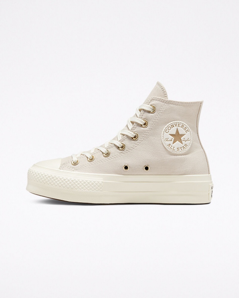 Converse Chuck Taylor All Star Lift Platform Golden Elements Lichtgoud | 642315GBC