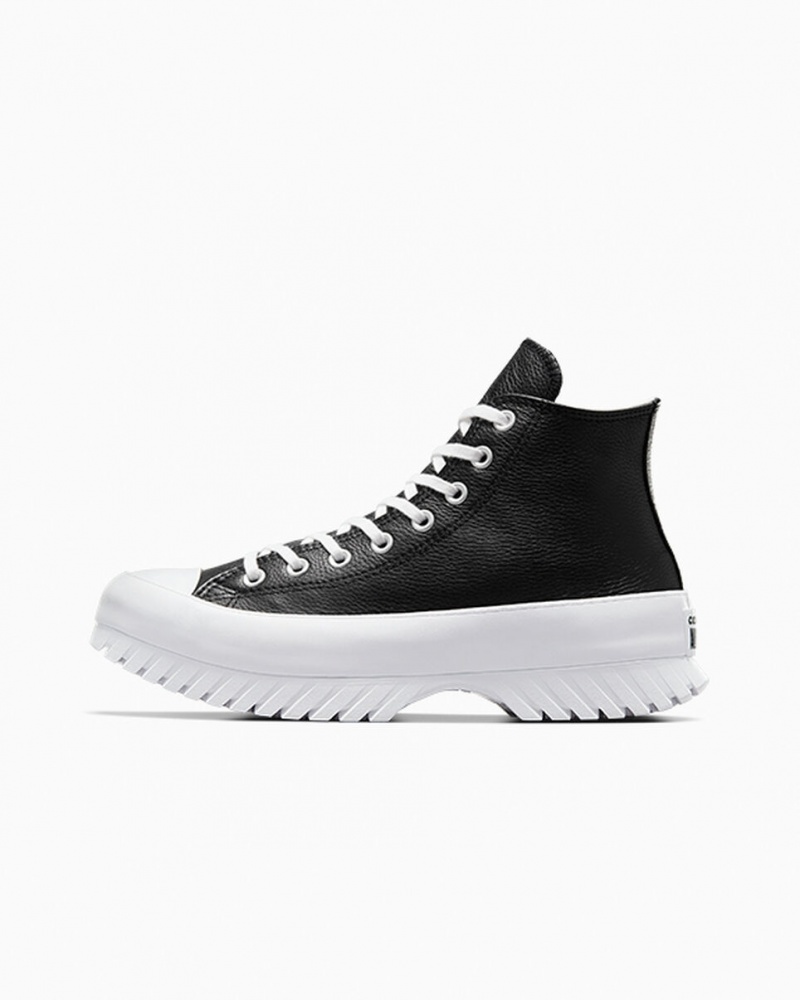 Converse Chuck Taylor All Star Lugged 2.0 Leren Zwart Wit | 890537OER