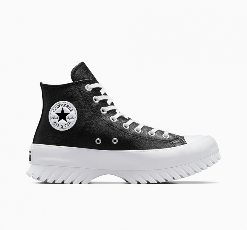 Converse Chuck Taylor All Star Lugged 2.0 Leren Zwart Wit | 890537OER