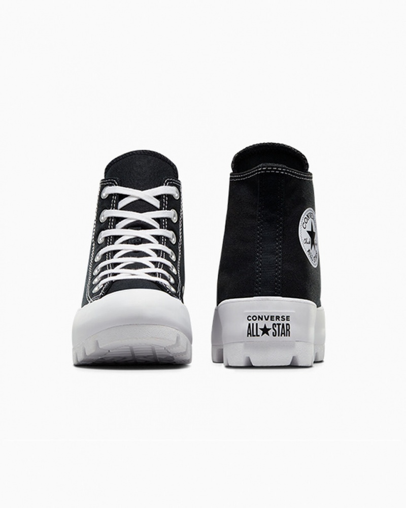 Converse Chuck Taylor All Star Lugged Zwart Wit Zwart | 879465JCV