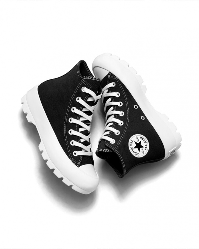 Converse Chuck Taylor All Star Lugged Zwart Wit Zwart | 879465JCV