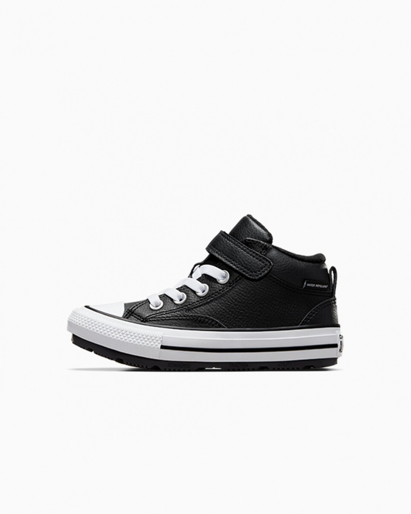 Converse Chuck Taylor All Star Malden Straat Boot Zwart Zwart Wit | 213894IBM