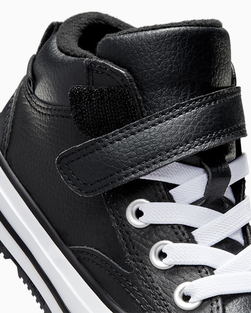 Converse Chuck Taylor All Star Malden Straat Boot Zwart Zwart Wit | 213894IBM