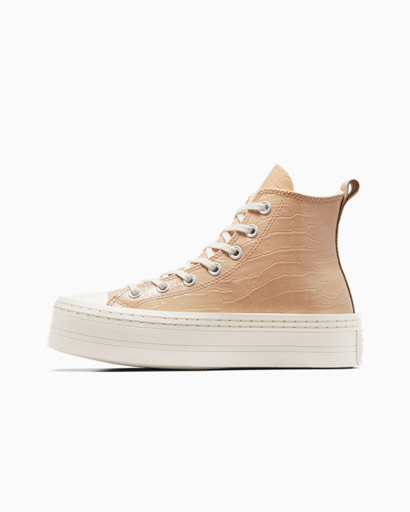 Converse Chuck Taylor All Star Modern Lift Platform Embossed Epic Dune / Epic Dune / Egret | 230986FLU