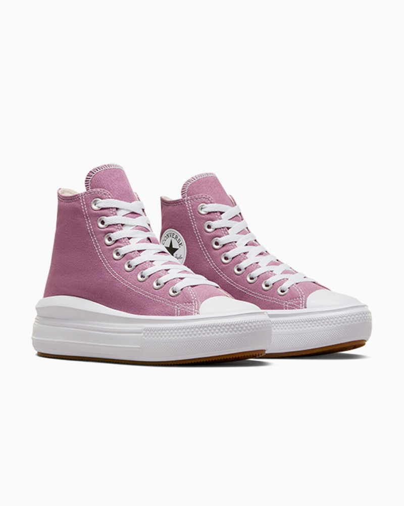 Converse Chuck Taylor All Star Move Platform Seasonal Color Wit Zwart | 279638SDF