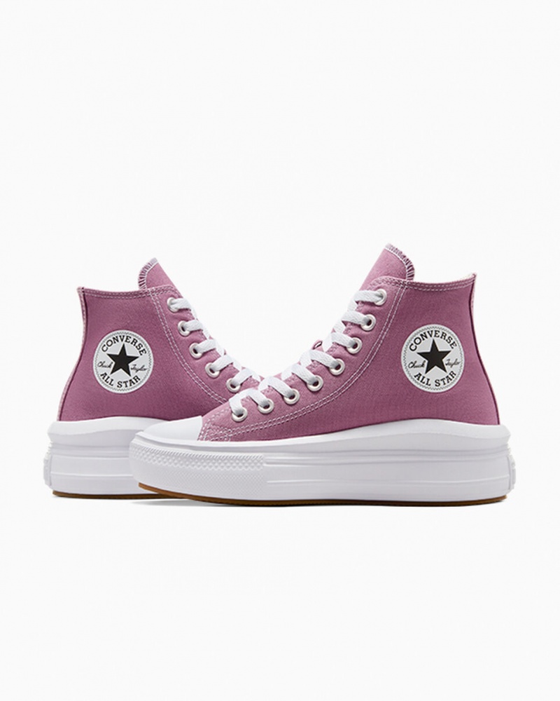 Converse Chuck Taylor All Star Move Platform Seasonal Color Wit Zwart | 279638SDF