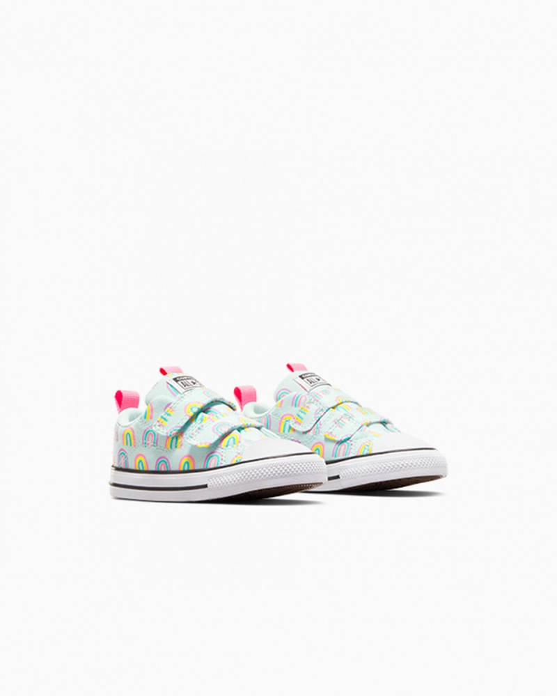 Converse Chuck Taylor All Star Rave Easy-On Rainbows Blauw Roze | 574063JZV