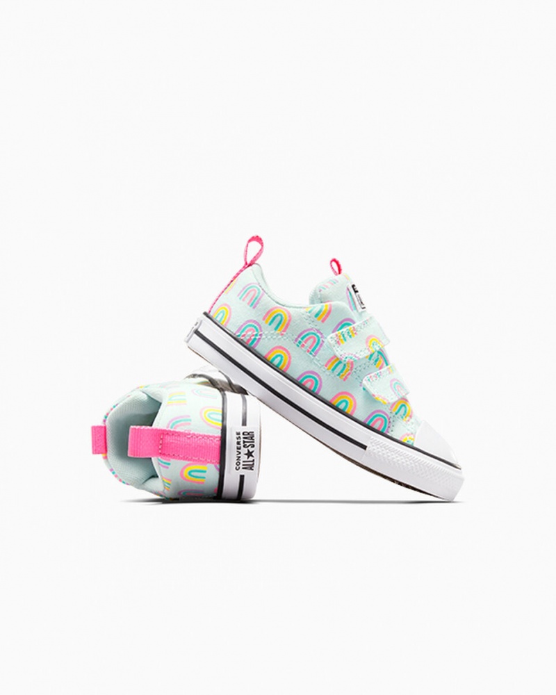 Converse Chuck Taylor All Star Rave Easy-On Rainbows Blauw Roze | 574063JZV