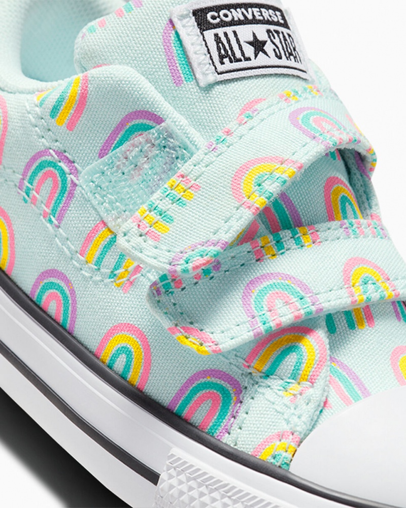 Converse Chuck Taylor All Star Rave Easy-On Rainbows Blauw Roze | 574063JZV