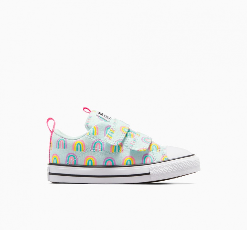 Converse Chuck Taylor All Star Rave Easy-On Rainbows Blauw Roze | 574063JZV