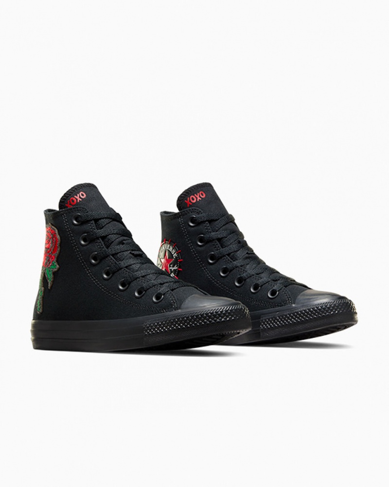 Converse Chuck Taylor All Star Rose Zwart Rood Groen | 823456HPC