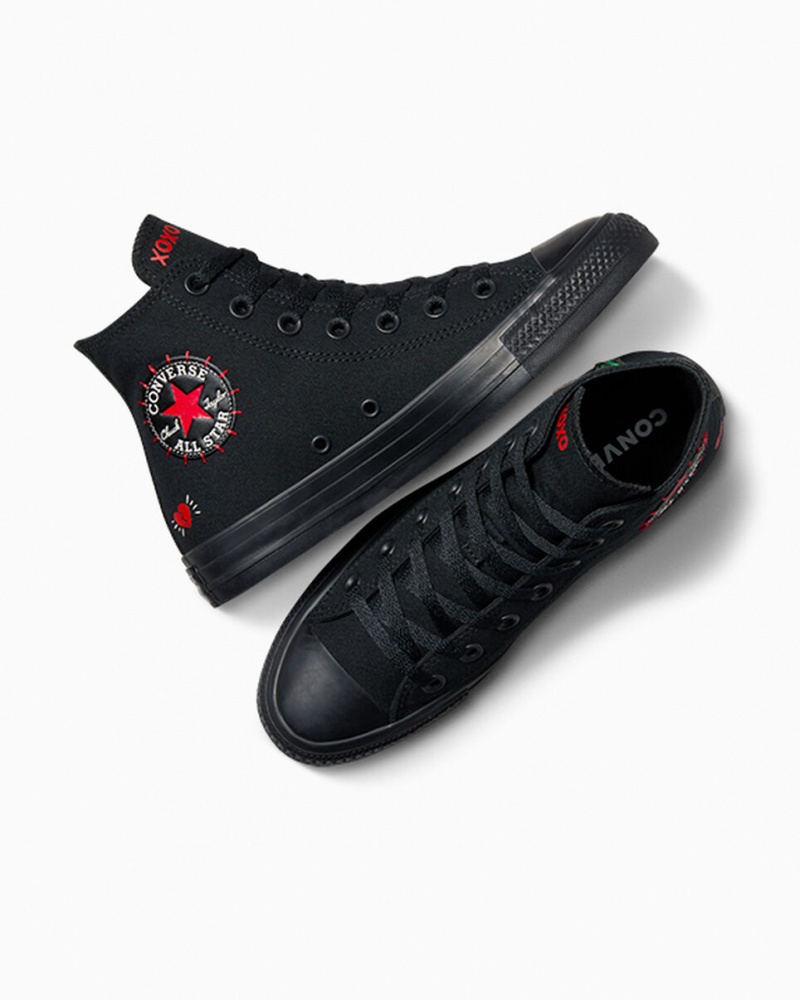 Converse Chuck Taylor All Star Rose Zwart Rood Groen | 823456HPC