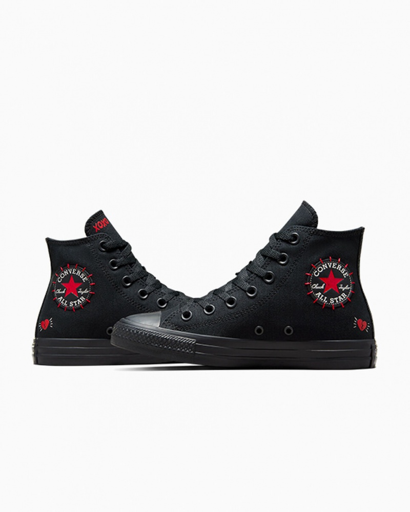 Converse Chuck Taylor All Star Rose Zwart Rood Groen | 823456HPC