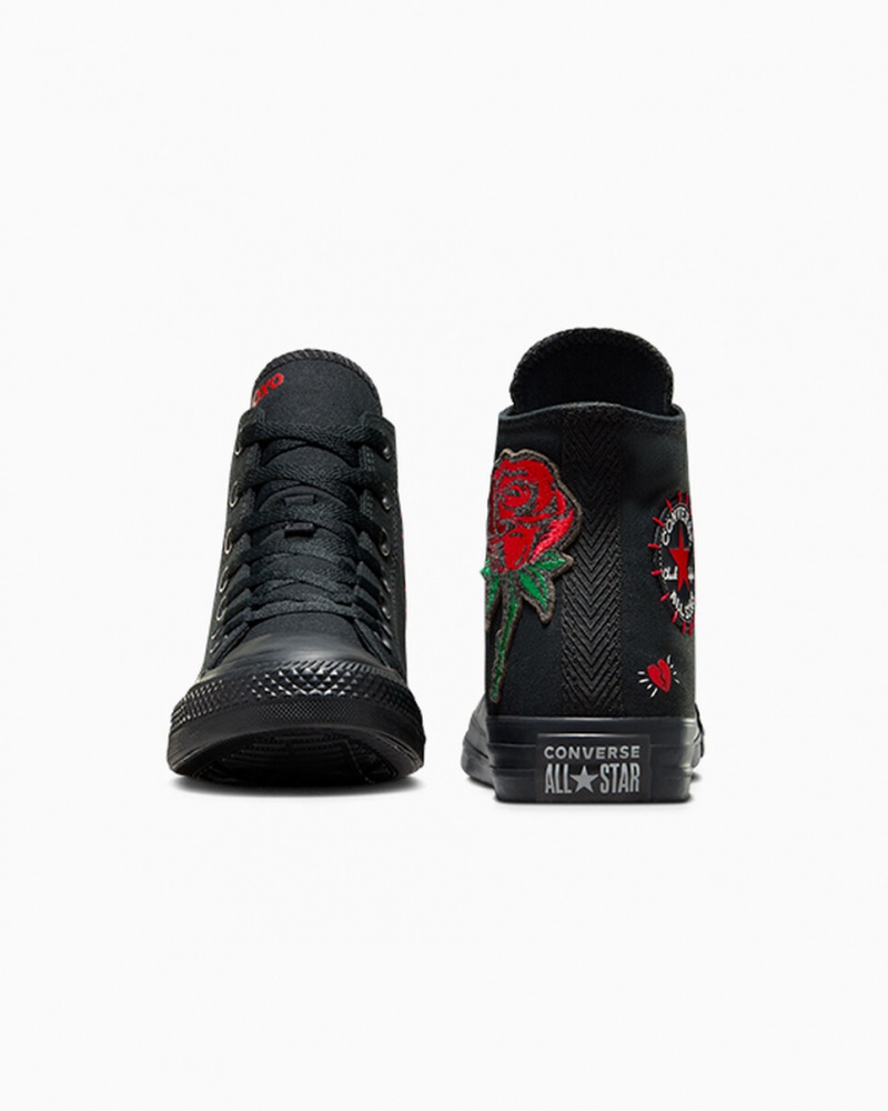 Converse Chuck Taylor All Star Rose Zwart Rood Groen | 823456HPC