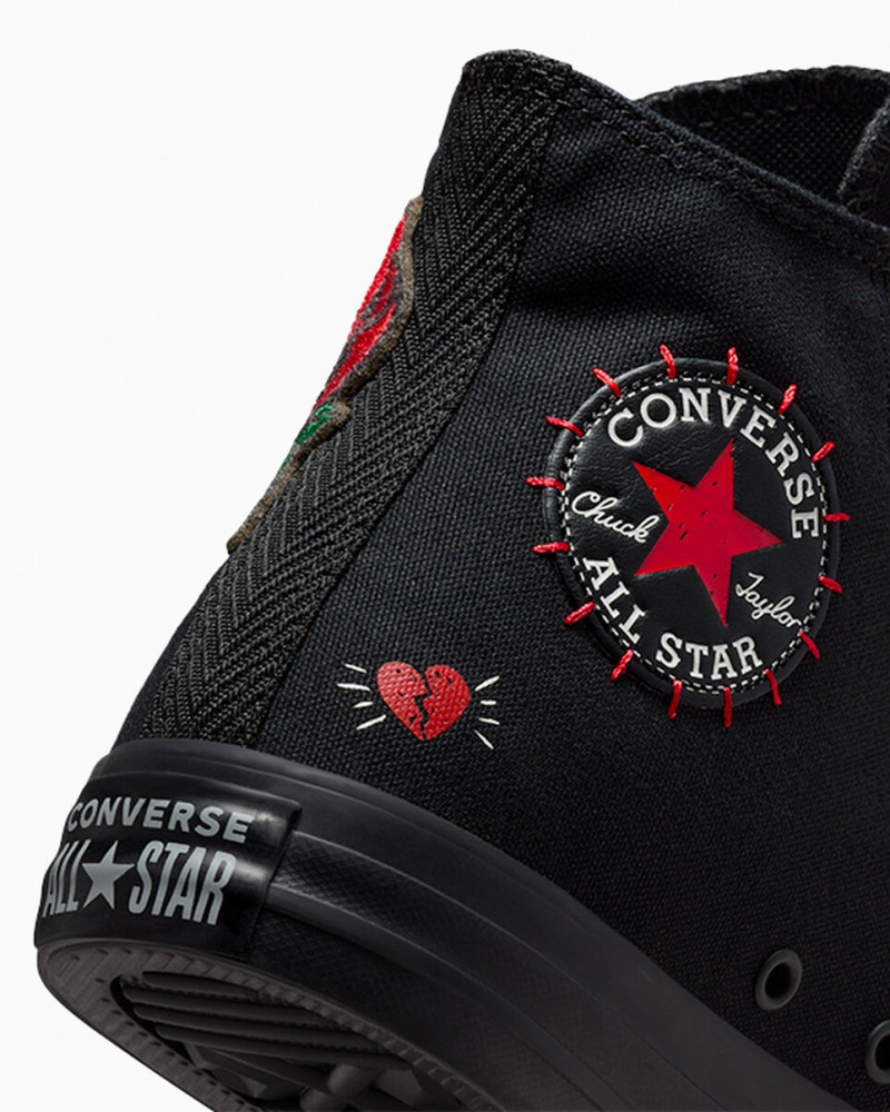 Converse Chuck Taylor All Star Rose Zwart Rood Groen | 823456HPC