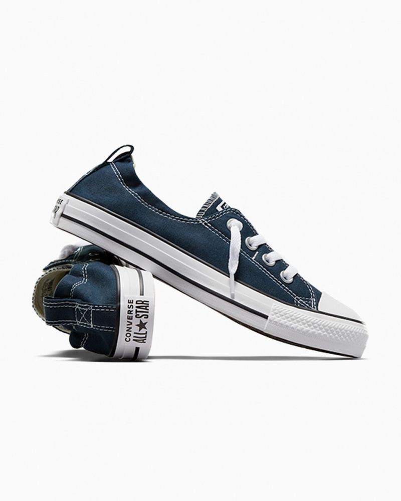 Converse Chuck Taylor All Star Shoreline Slip Donkerblauw | 536290PWX