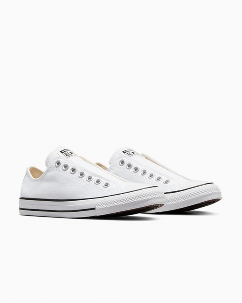 Converse Chuck Taylor All Star Slip Wit Zwart Wit | 980673UCV