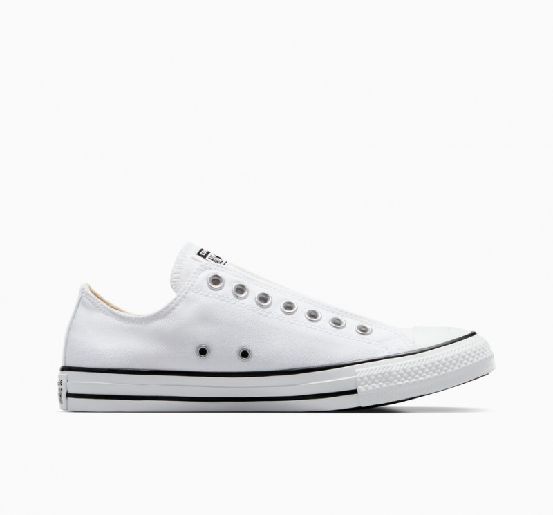 Converse Chuck Taylor All Star Slip Wit Zwart Wit | 980673UCV