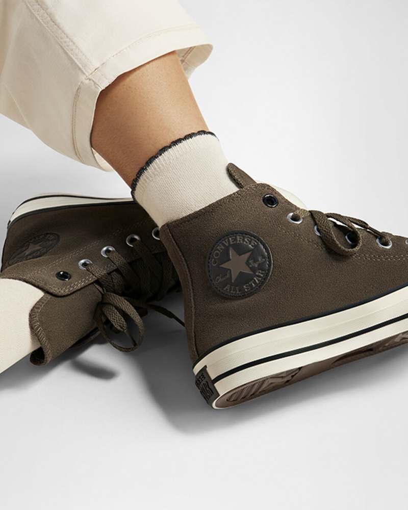 Converse Chuck Taylor All Star Suede Zwart | 289630ROL