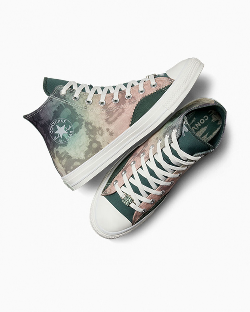 Converse Chuck Taylor All Star ¡Mi Gente! Groen Wit | 346189URF