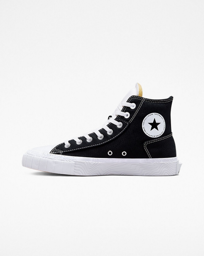 Converse Chuck Taylor Alt Star Canvas Zwart Wit Wit | 417502UGB