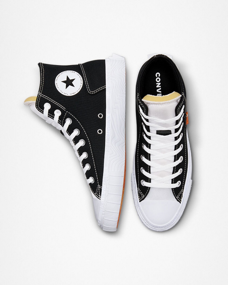 Converse Chuck Taylor Alt Star Canvas Zwart Wit Wit | 417502UGB