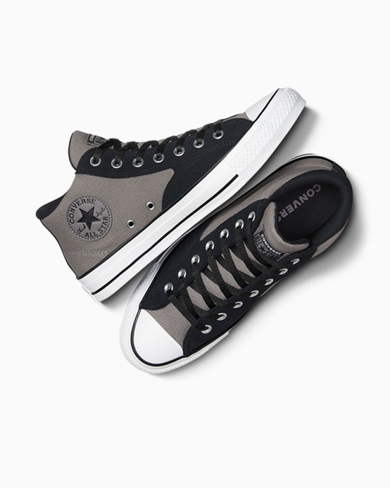 Converse Chuck Taylor Malden Straat Zwart Wit | 143589HPT