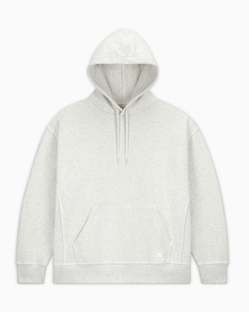 Converse Converse Gold Standard Loose-Fit Pullover Hoodie Lichtgrijs | 378512NKQ