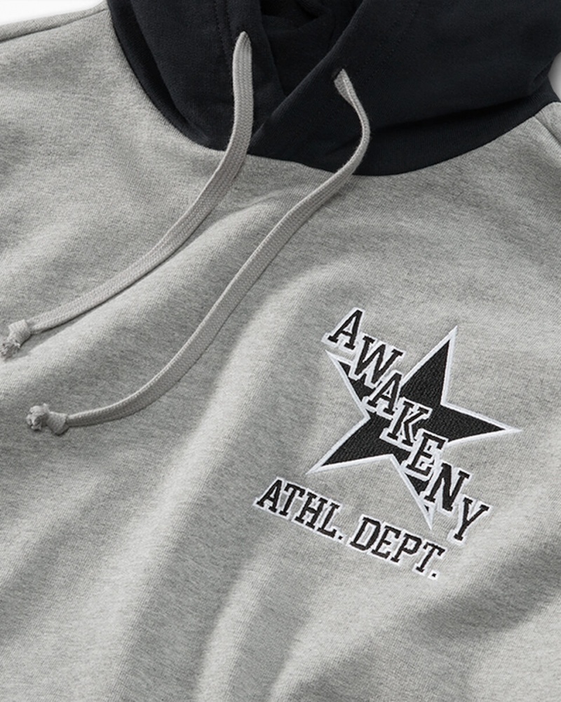 Converse Converse x Awake NY French Terry Hoodie Grijs | 407821KSL