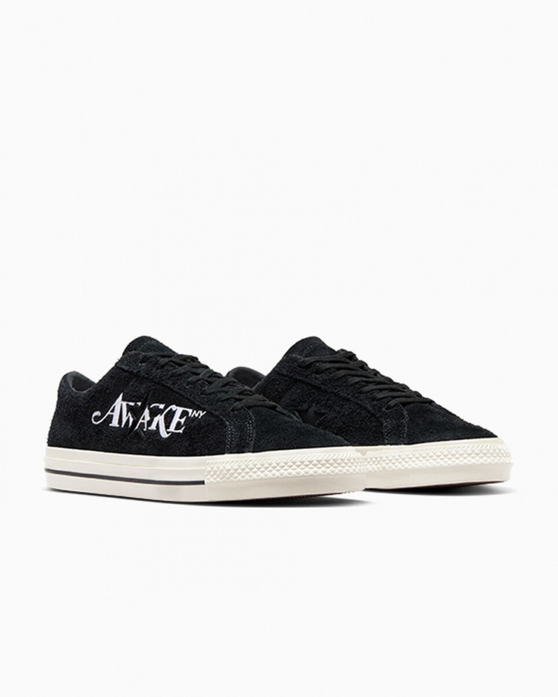 Converse Converse x Awake NY One Star Pro Zwart Wit | 561982YRD