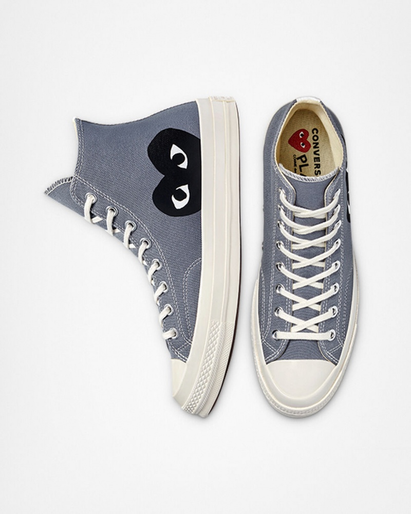 Converse Converse x Comme des Garçons PLAY Chuck 70 Zwart | 681324NDQ