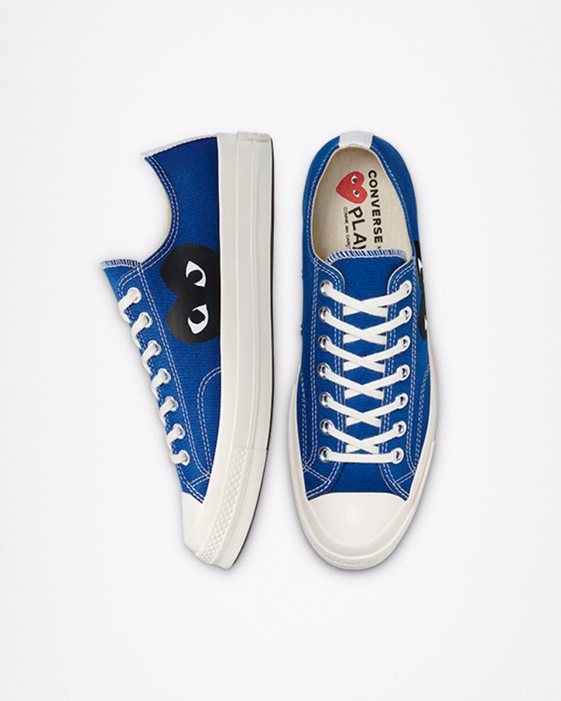 Converse Converse x Comme des Garçons PLAY Chuck 70 Blauw Zwart | 502891AXQ