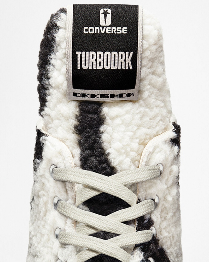 Converse Converse x DRKSHDW TURBODRK Chuck 70 Wit Zwart | 342819YMQ